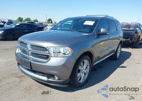 2013 Dodge Durango Crew z USA, uszkodzony, nr VIN 1C4RDJDG2DC597391